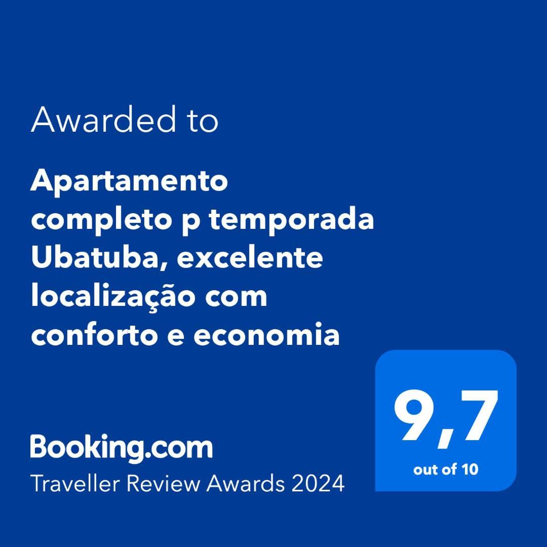 Apartamento Completo P Temporada Ubatuba, Excelente Localizacao Com Conforto E Economia Exterior foto